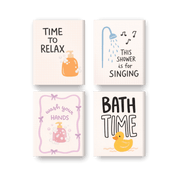 Bathroom Bliss Quotes - Paint by Numbers Kit