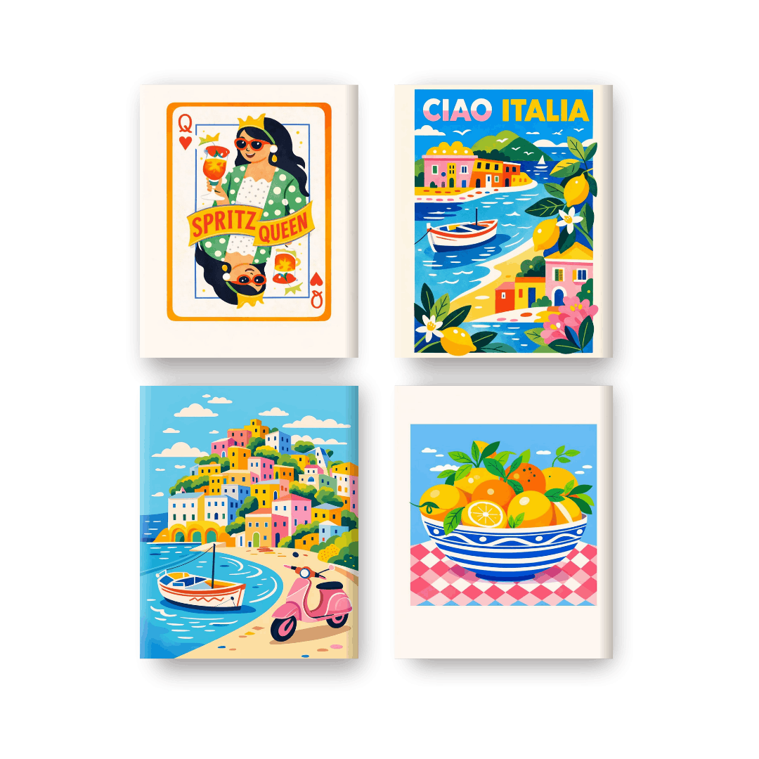 Italian Escape Mini Collection - Paint by Numbers Kit