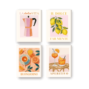 Italian Dolce Vita Mini Set - Paint by Numbers Kit