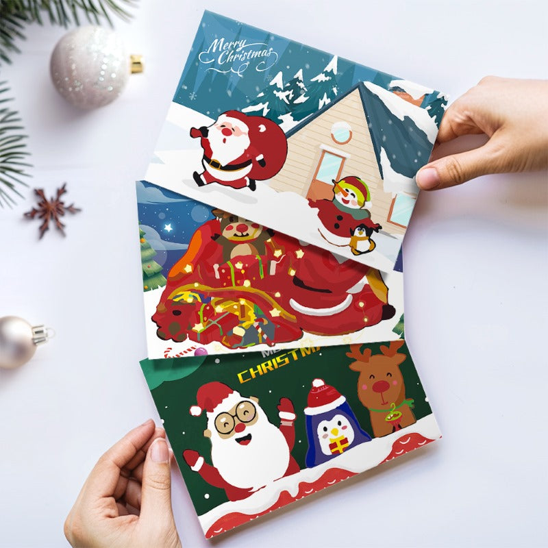 Festive Wishes Cards - Set B - Detail 6
