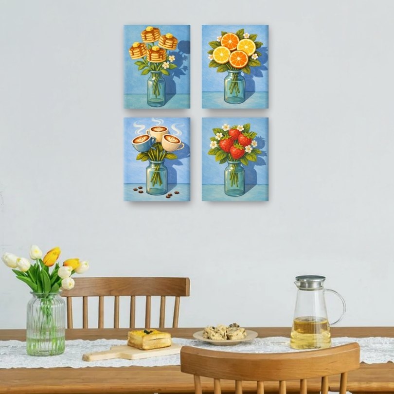 Fantasy Flower Breakfast Set - Detail 2