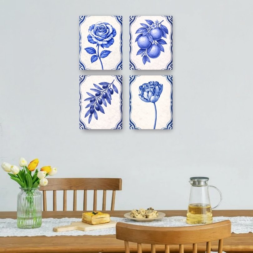 Blue Delft Garden Minis - Detail 2