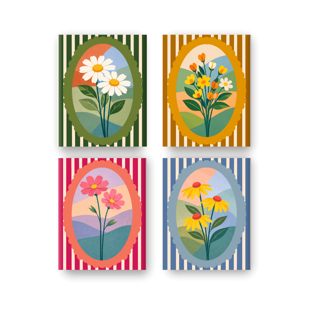 Blooming Nature Set - Paint by Numbers Kit