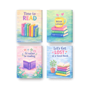 4 Mini Paintings - Literary Love Collection - Paint by Numbers Kit