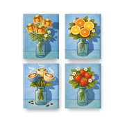 Fantasy Flower Breakfast Set - Paint by Numbers Kit