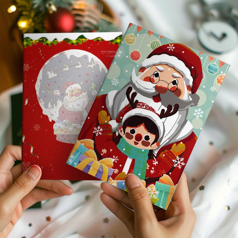 Holiday Greetings Cards - Set C - Detail 8