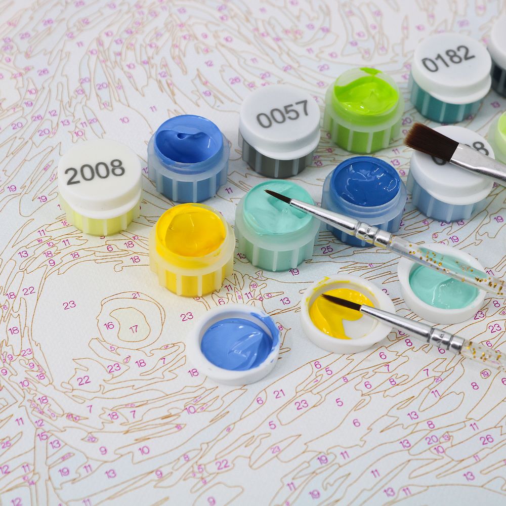 Acrylic Paint Set | Vibrant Colors for Art - Detail 3