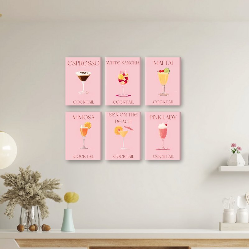 Pink Hues Cocktail Collection - Detail 2