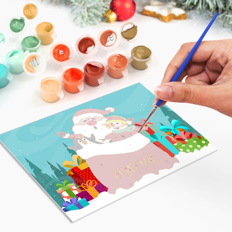 Festive Wishes Cards - Set B - Detail 2