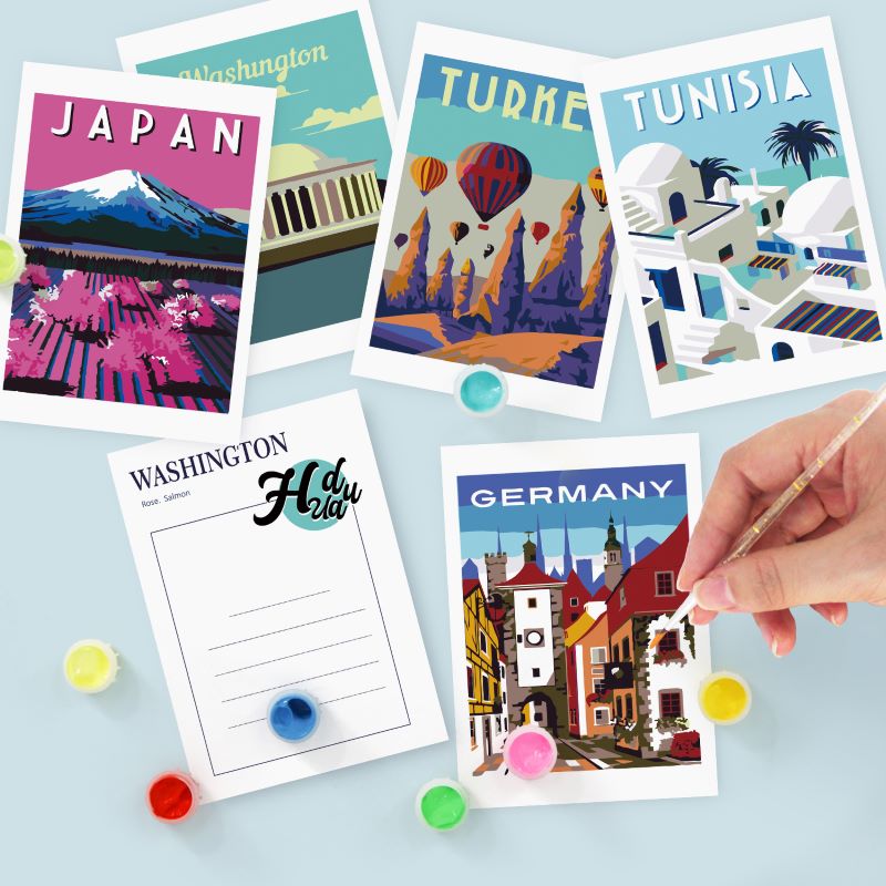 World Flavors Postcard Collection - Detail 3