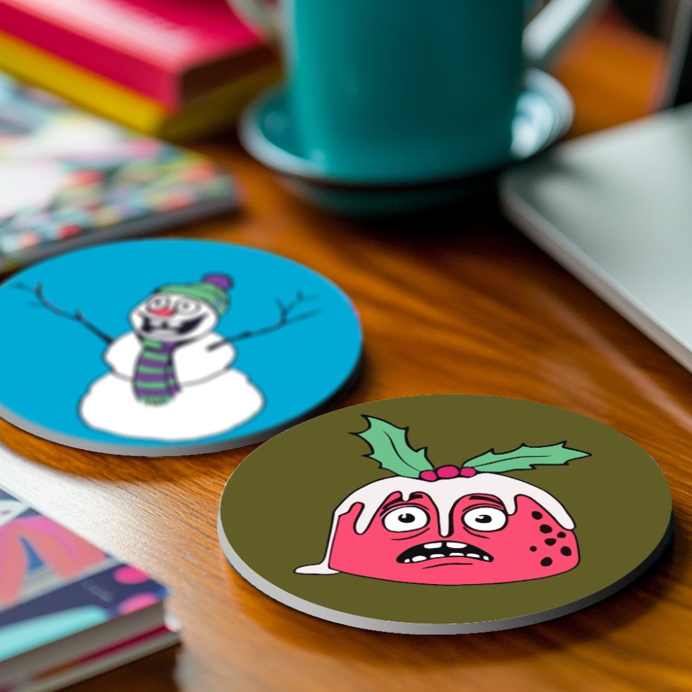 Festive Coasters: Christmas Cheer - Detail 5