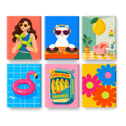 Vibe & Color Fun Set - Paint by Numbers Kit