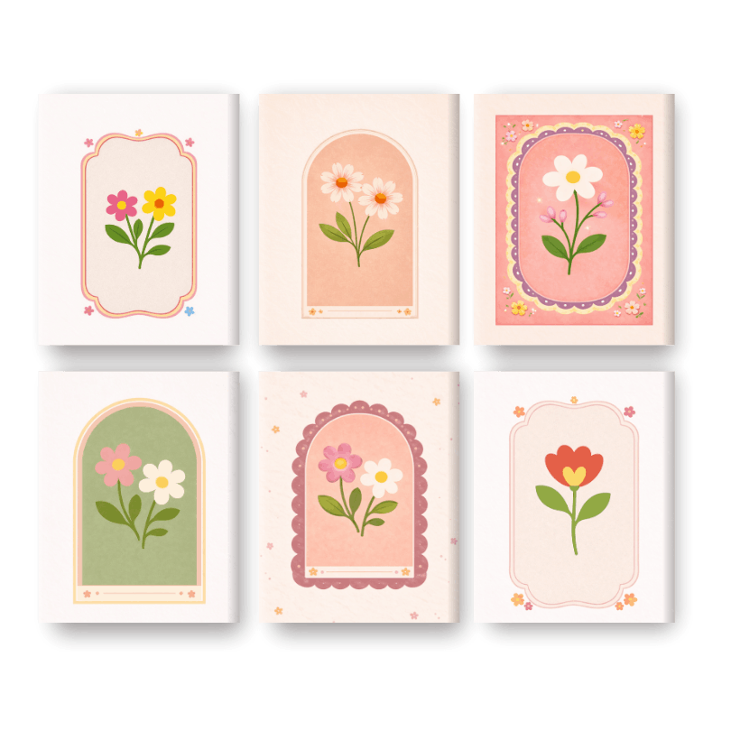 Spring Blossom Mini Array - Paint by Numbers Kit