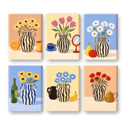 Blooming Vases & Floral Art - Paint by Numbers Kit