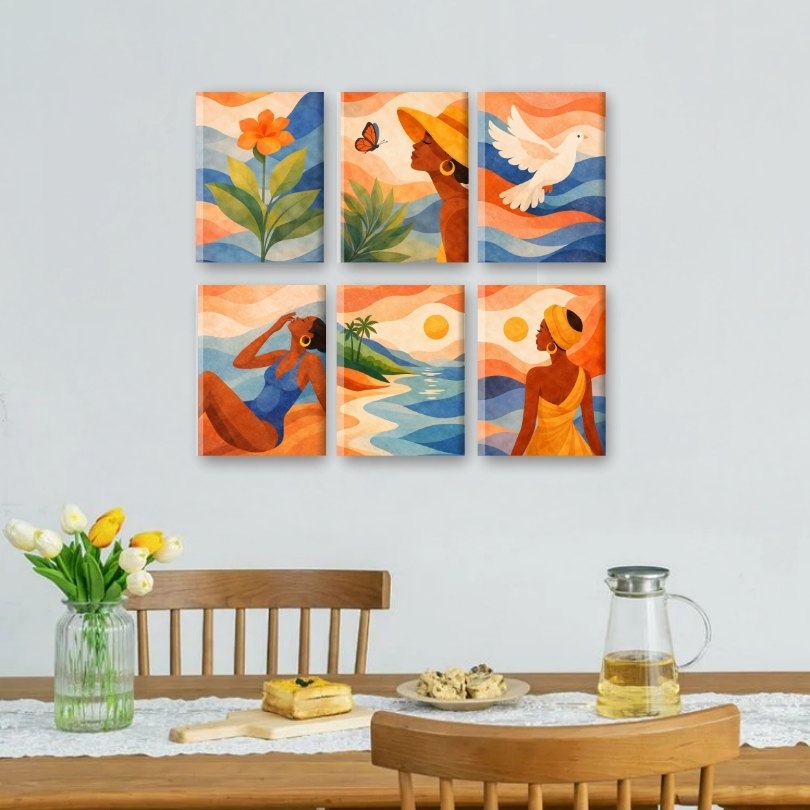 Peaceful Boho Sunset Mini Set - Detail 2