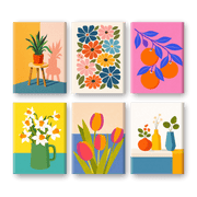 Floral & Foliage Mini Set - Paint by Numbers Kit