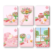 Peaceful Blooms & Gentle Moments - Paint by Numbers Kit