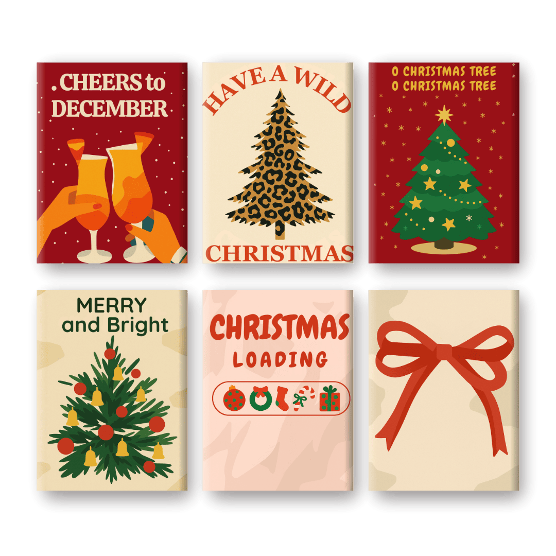 December Cheers & Joy - Paint by Numbers Kit