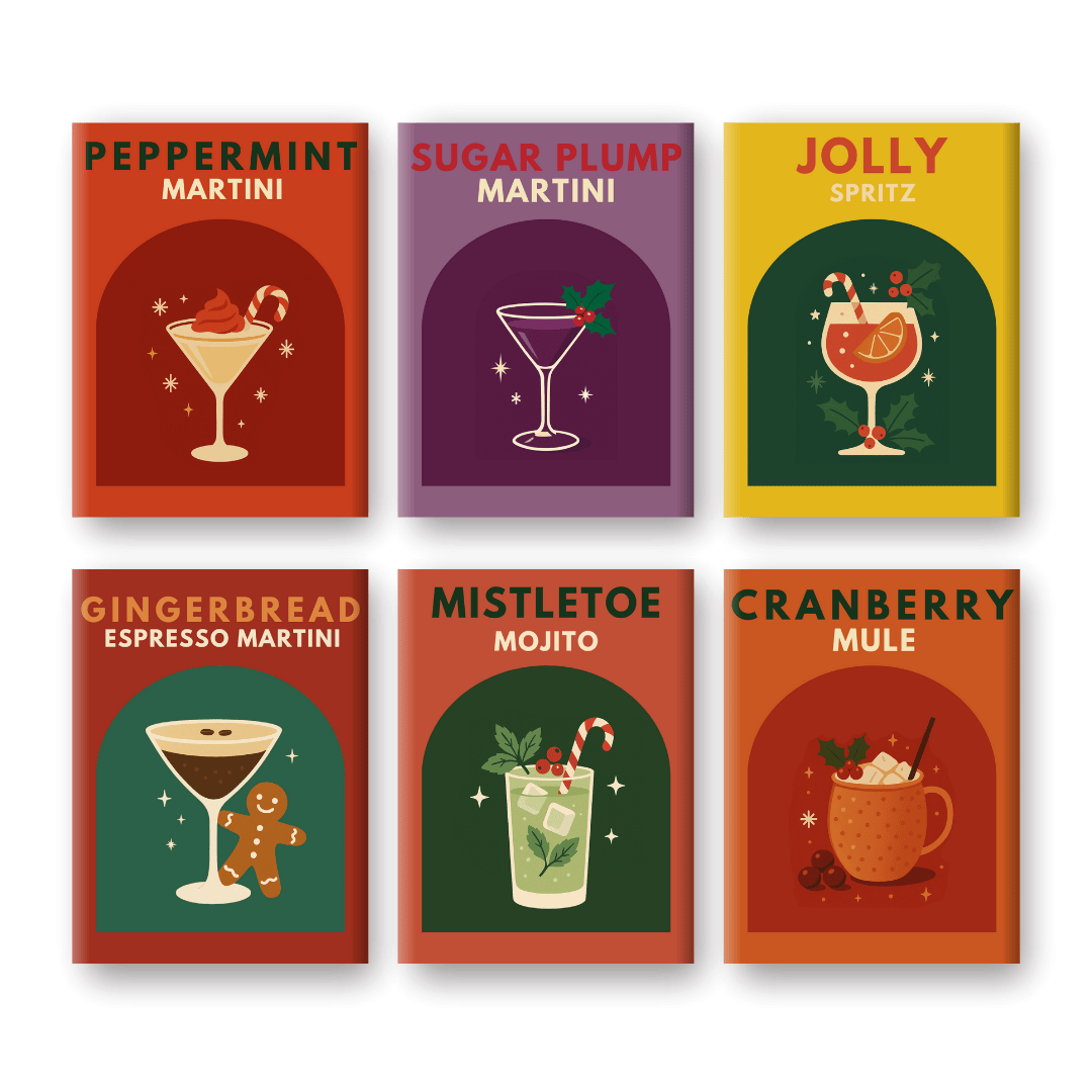 Holiday Cheer Mini Art Set - Paint by Numbers Kit