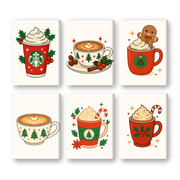 Christmas Coffee & Treats - Paint by Numbers Kit