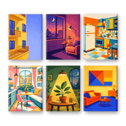 City Garden Miniatures - Paint by Numbers Kit