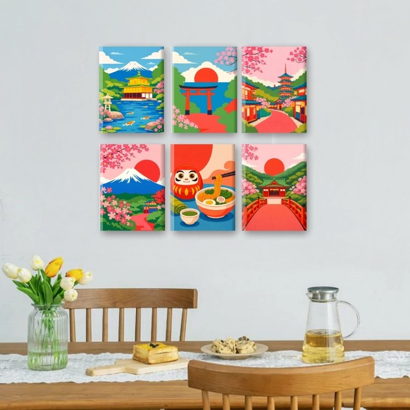 Serene Japan Landscape - Detail 2