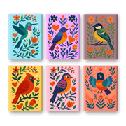 Colorful Birds in Bloom - Paint by Numbers Kit
