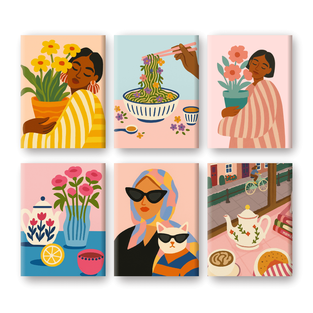 Colorful Life Moments - Paint by Numbers Kit
