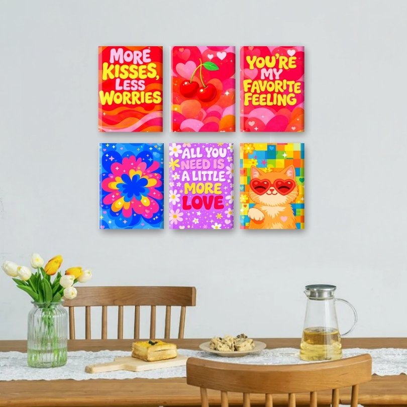Colorful Love & Cats Mini Collection - Detail 2