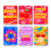Colorful Love & Cats Mini Collection - Paint by Numbers Kit
