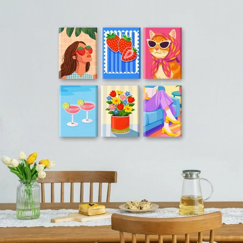 Colorful Pop Art Wonderland - Detail 2
