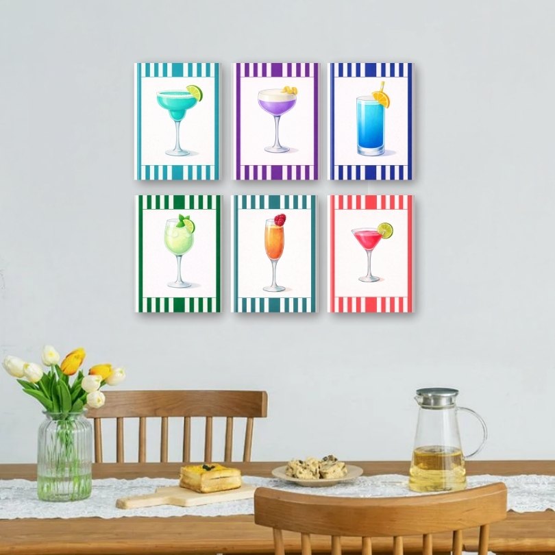 Colorful Stripes & Cocktails - Detail 2