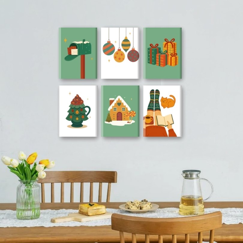 Cozy Christmas Ornaments Mini Set - Detail 2