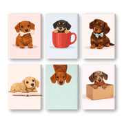 Playful Sausage Dog Parade - Paint by Numbers Kit
