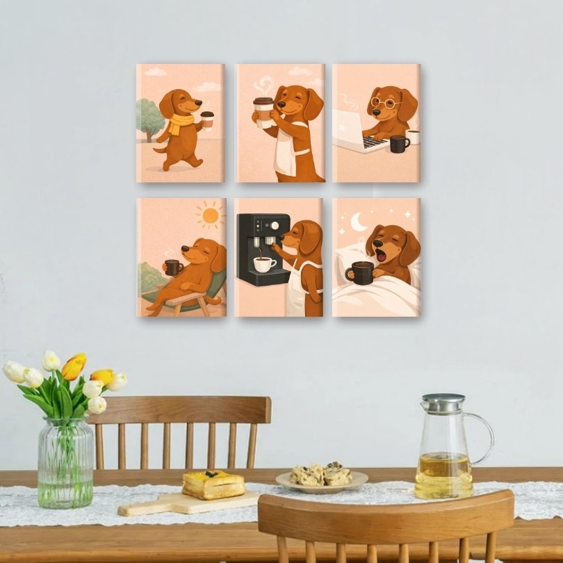 Dachshund Coffee Break Collection - Detail 2