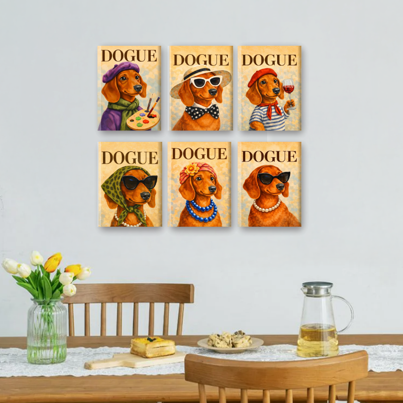 6 Mini Canine Charm - Detail 2