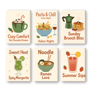 Delicious Drinks & Bites - Paint by Numbers Kit