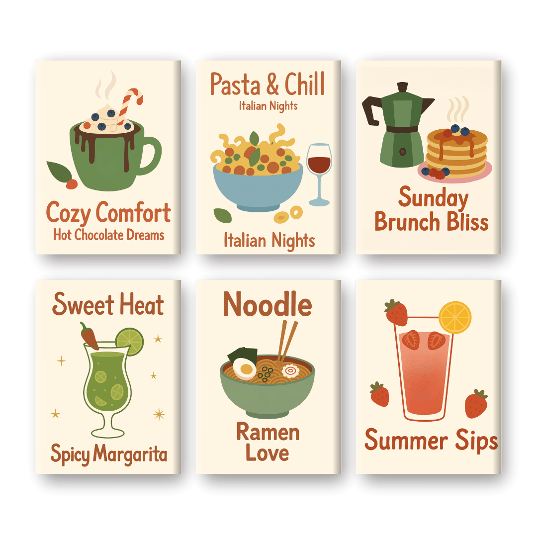 Delicious Drinks & Bites - Paint by Numbers Kit