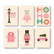 Pink Christmas Magic - Paint by Numbers Kit