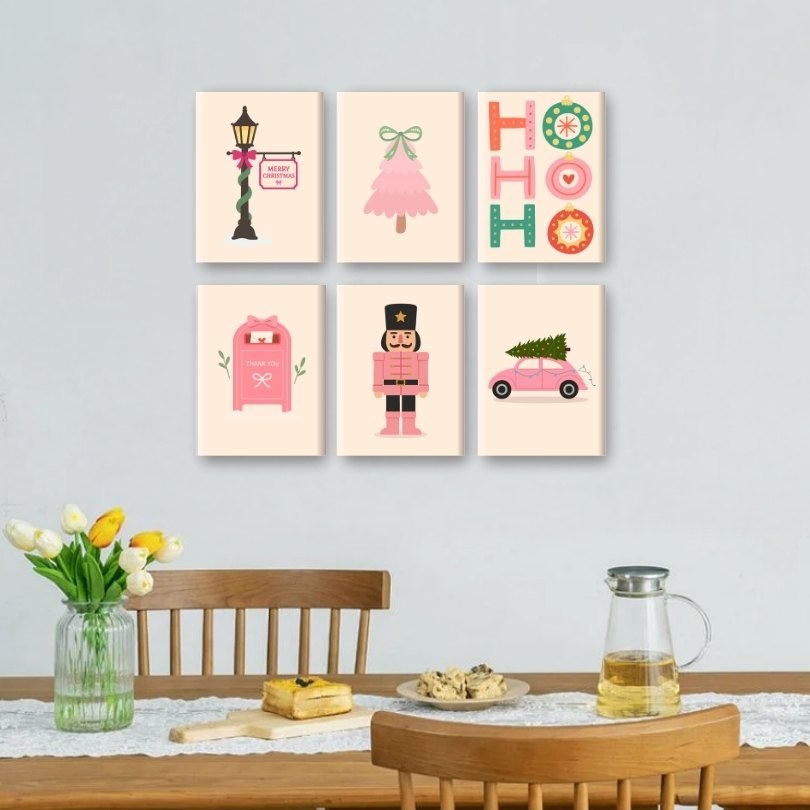 Pink Christmas Magic - Detail 2