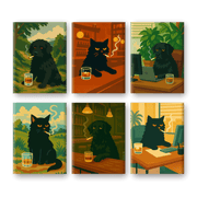 Grumpy Pets Duo - Paint by Numbers Kit