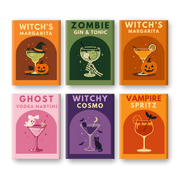 Spooky Cocktails & Halloween Fun - Paint by Numbers Kit