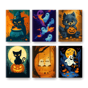 Halloween Spirit Mini Collection - Paint by Numbers Kit