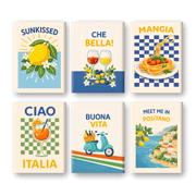 Italian Sun-Kissed Moments Set - Paint by Numbers Kit