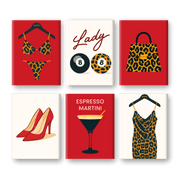 Wild Elegance Mini Set - Paint by Numbers Kit