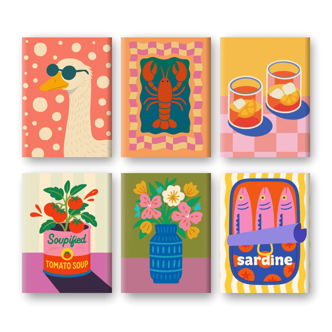 Seafood & Floral Fiesta - Paint by Numbers Kit