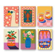 Seafood & Floral Fiesta - Paint by Numbers Kit