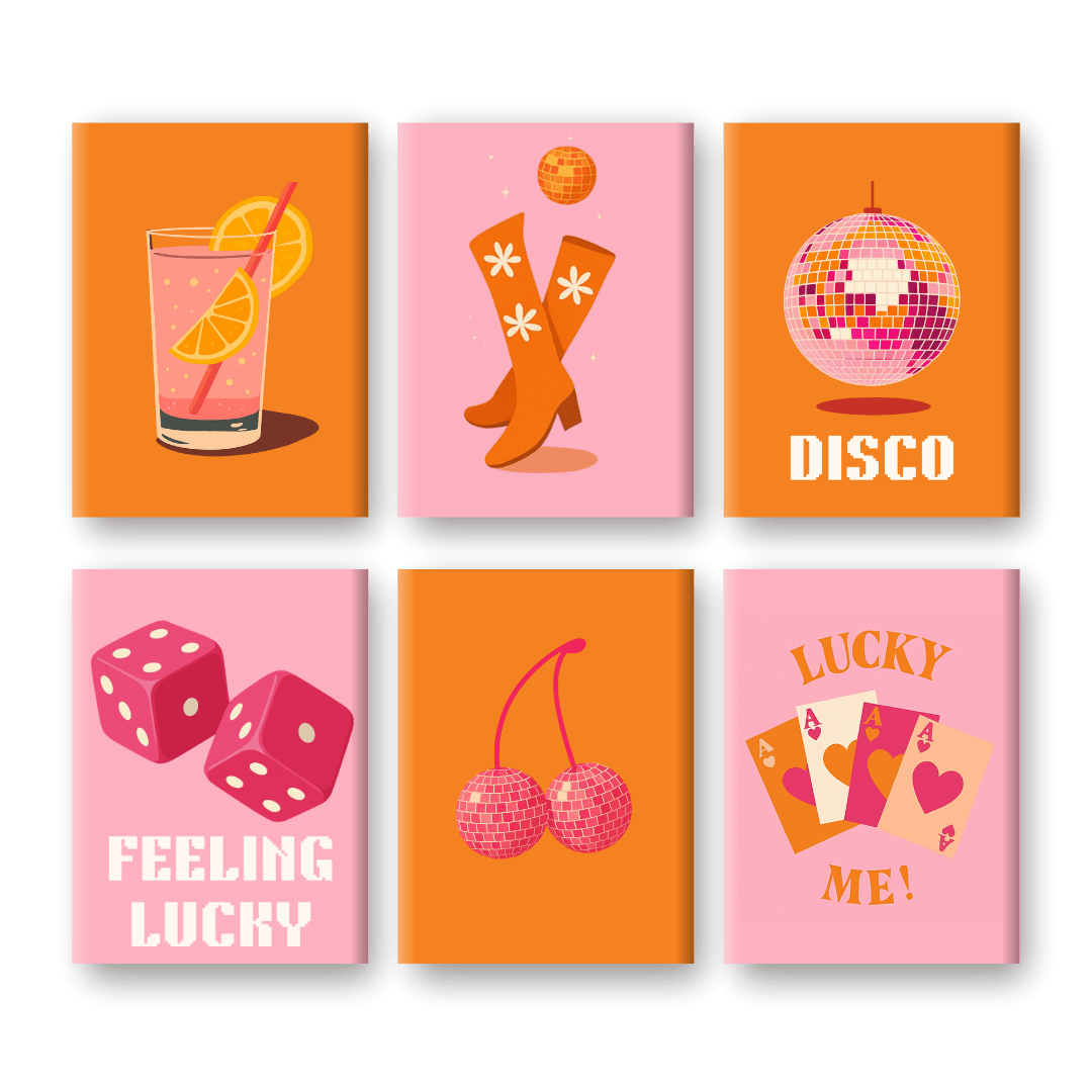 Lucky Disco Fiesta Mini Set - Paint by Numbers Kit