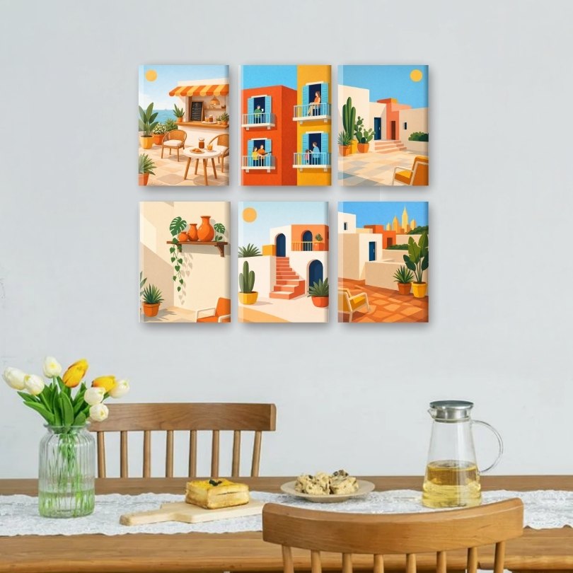 Mediterranean Village Mini Set - Detail 2