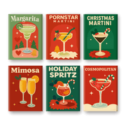 Holiday Cheers Mini Art - Paint by Numbers Kit